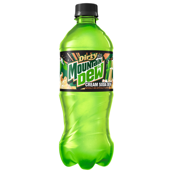 Dirty Mountain Dew Zero Sugar Cream Soda
