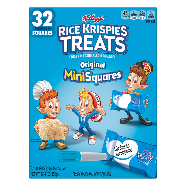 Save on Kellogg's Rice Krispies Treats Original Mini Squares 32 ct