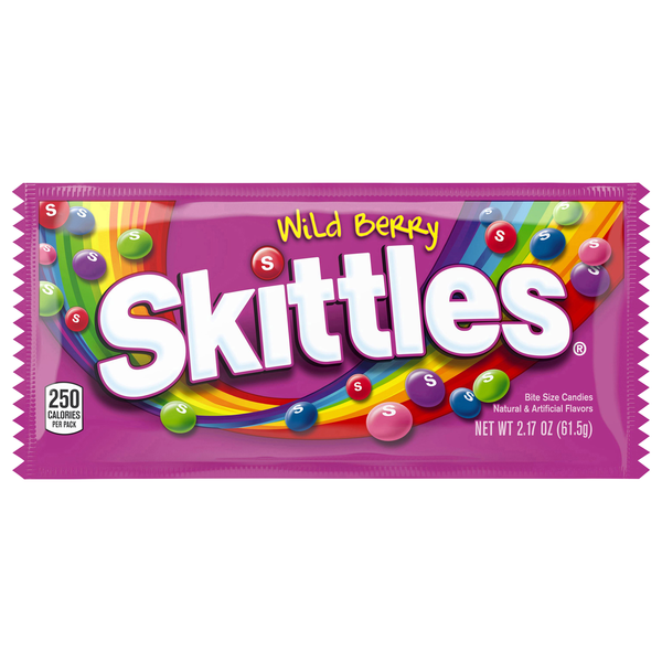 Skittles Wild Berry Bite Size Chewy Candy