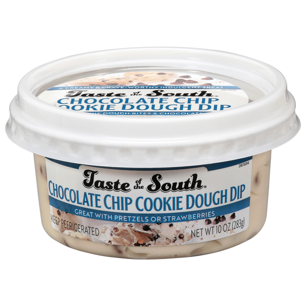 Taste of the South Chocolate Chip Cookie Dough Dip Refrigerated
