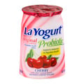 La Yogurt Original Low Fat Probiotic Cherry Blended Yogurt Cup
