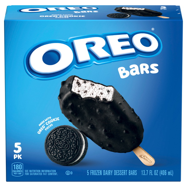 OREO Frozen Dairy Dessert Bars - 5 ct
