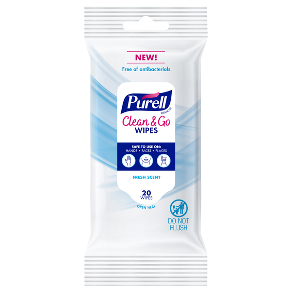 Purell Clean & Go Fresh Scent Wipes