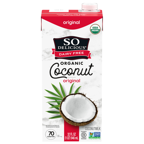 So Delicious Dairy Free Original Coconutmilk Non-Refrigerated