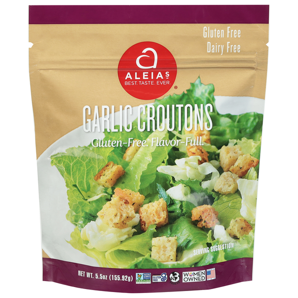 Aleia's Gluten & Dairy Free Garlic Croutons