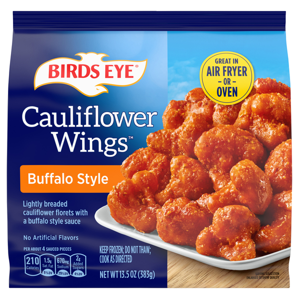 Birds Eye Buffalo Style Cauliflower Wings Frozen