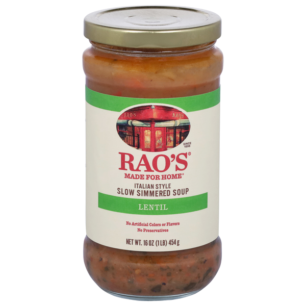 Rao's Slow Simmered Italian Style Lentil Soup