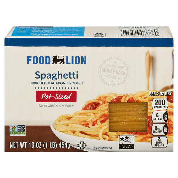 Save on Food Lion Classic PotStyle Spaghetti Pasta Order Online