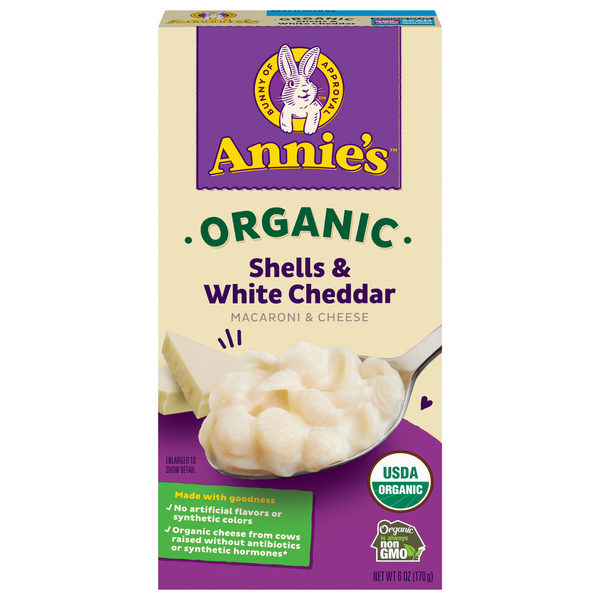 Annie's Organic Shells & White Cheddar Macaroni & Cheese