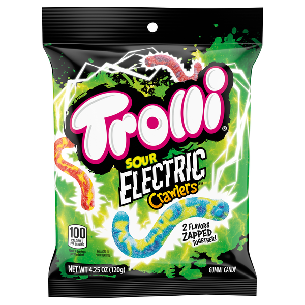 Trolli Sour Electric Crawlers Gummi Candy