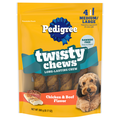 PEDIGREE Twisty Chews Chicken & Beef Flavor Treats for Medium/Large Dogs