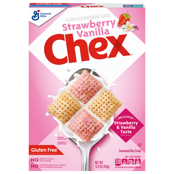 Chex Gluten Free Strawberry Vanilla Cereal