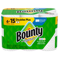 Bounty Select-A-Size Doubles Plus 2-Ply Paper Towels Unscented - 6 ct
