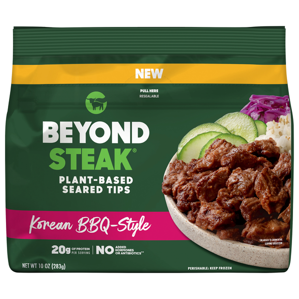 Beyond Steak Korean BBQ Style Plant-Based Seared Tips Frozen
