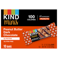KIND Minis Gluten Free Peanut Butter Dark Chocolate Bars - 10 ct