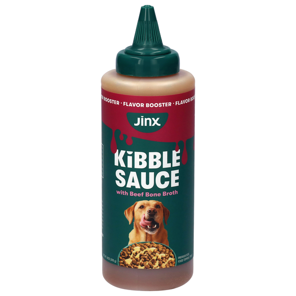 Jinx Kibble Sauce with Beef Bone Broth