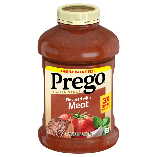 Prego Flavored with Meat Italian Pasta Sauce