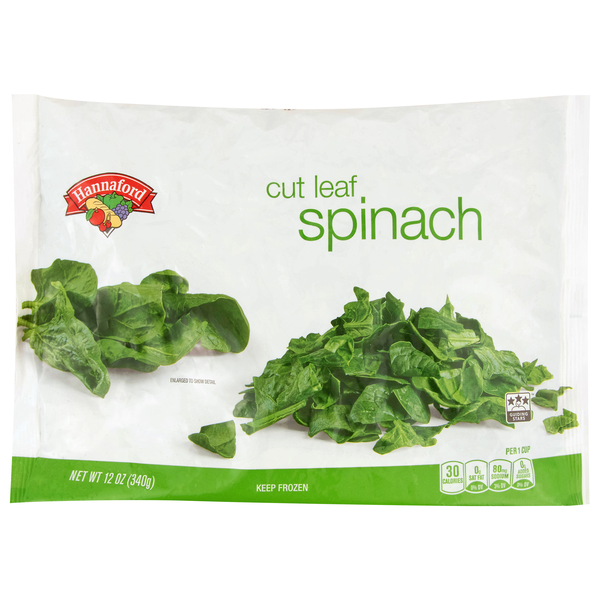 Hannaford Cut Leaf Spinach Frozen