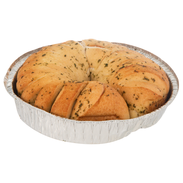 Hannaford Bakery Garlic Pull Apart Bread Loaf