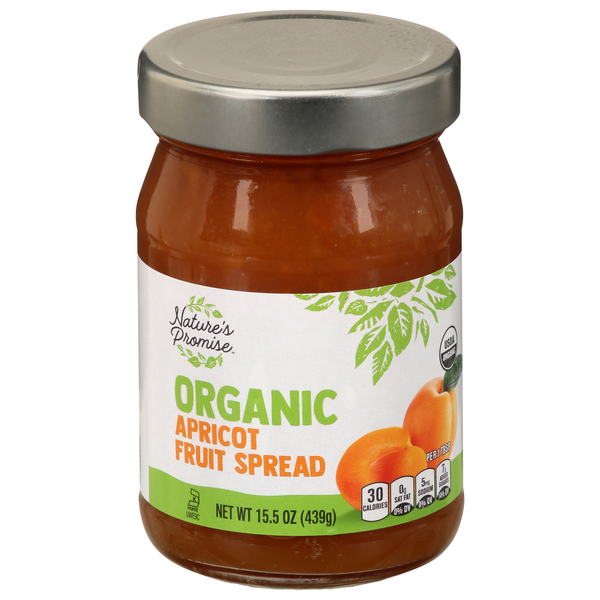Nature's Promise Organic Apricot Fruit Spread