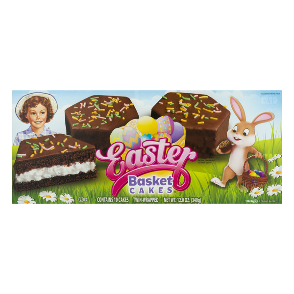 Save on Little Debbie Easter Basket Cakes Chocolate 10 ct Order