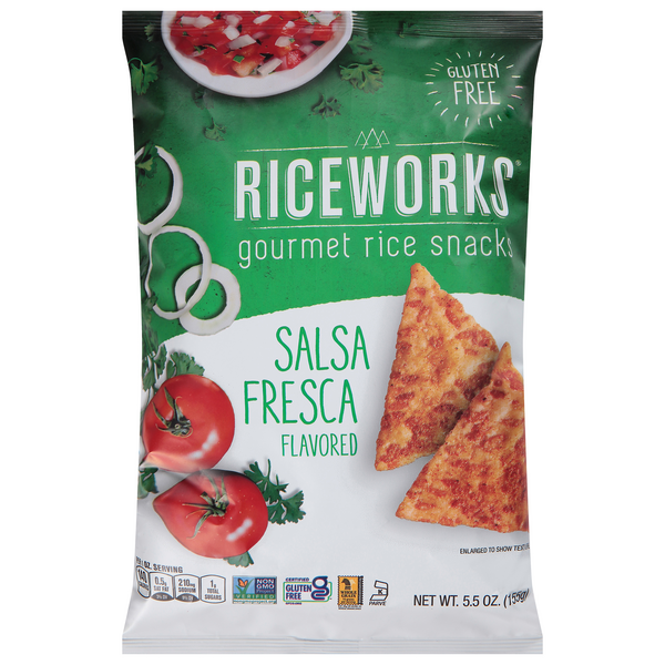 Save on Riceworks Gourmet Rice Snacks Salsa Fresca Gluten Free Order