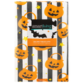 Smart Living Halloween Oblong Tablecloth 52 x 90 Inch Pumpkin Buckets