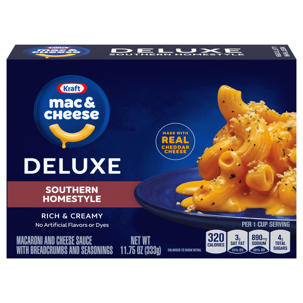 Kraft Deluxe Southern Homestyle Mac & Cheese Dinner