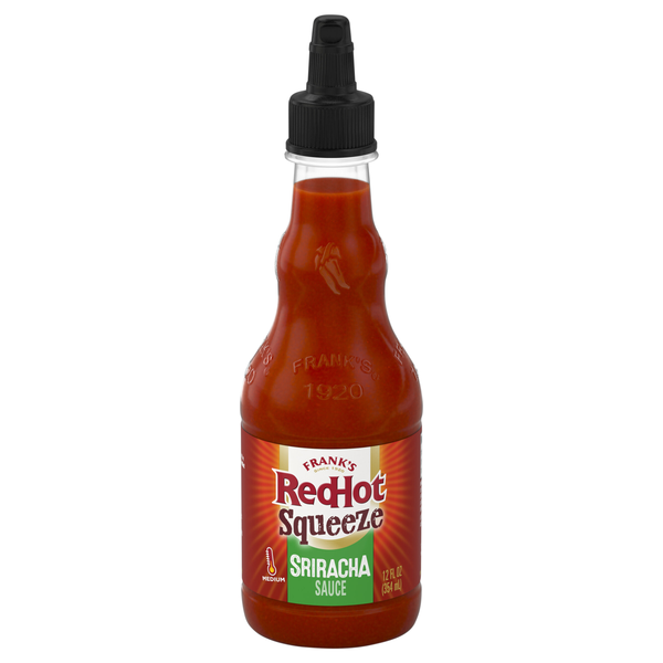 Frank's RedHot Squeeze Medium Sriracha Hot Sauce