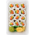 Hissho Sushi Raw Salmon Avocado Roll - 12 ct (Avail. 11am - 7pm)