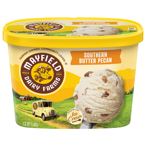 Mayfield Creamery Southern Butter Pecan Ice Cream