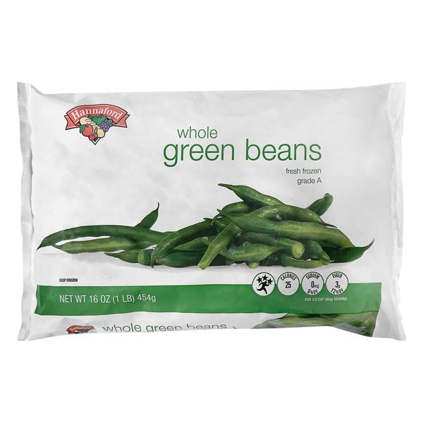 Hannaford Whole Green Beans Frozen