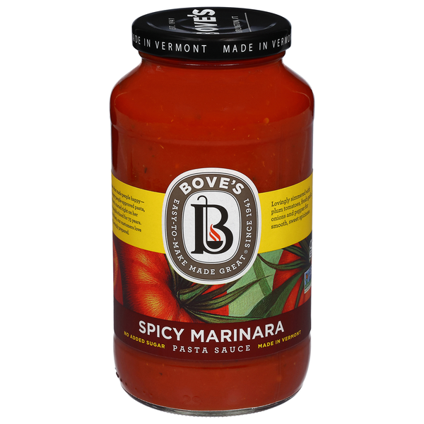 Bove's Spicy Marinara Pasta Sauce