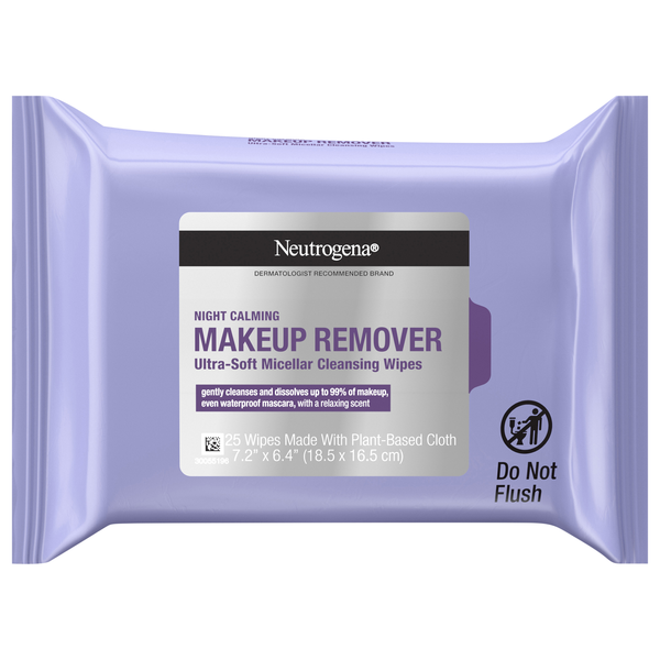 Neutrogena Makeup Remover Cleansing Towelettes Night Calming