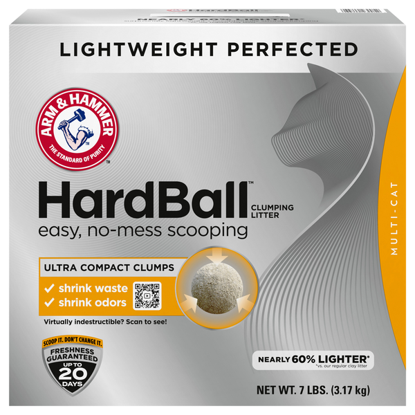Arm & Hammer Hard Ball Clumping Lightweight Multi-Cat Litter