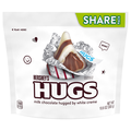 Hershey's HUGS Milk Chocolate & White Creme Candy Share Pack