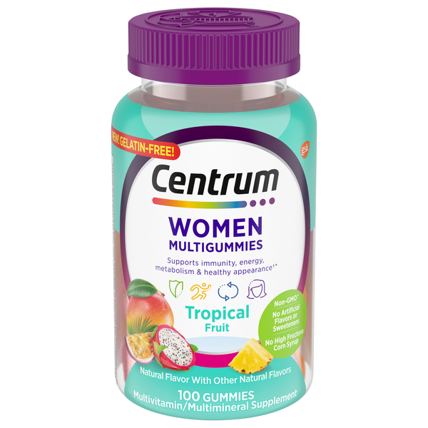 Centrum Women MultiGummies Tropical Fruit