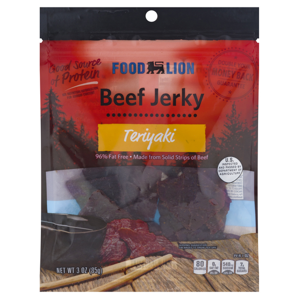 Food Lion Teriyaki Beef Jerky