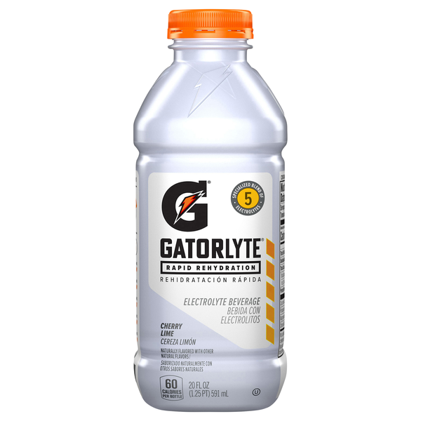 Gatorade Gatorlyte Electrolyte Beverage Cherry Lime