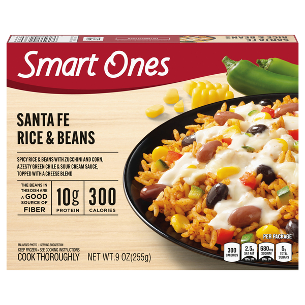 Smart Ones Santa Fe Rice & Beans Frozen Meal