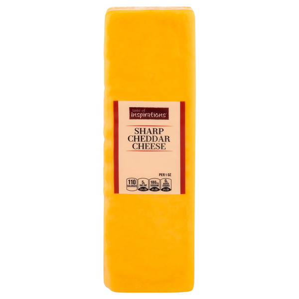 Taste of Inspirations Sharp Cheddar Cheese (Regular Sliced)