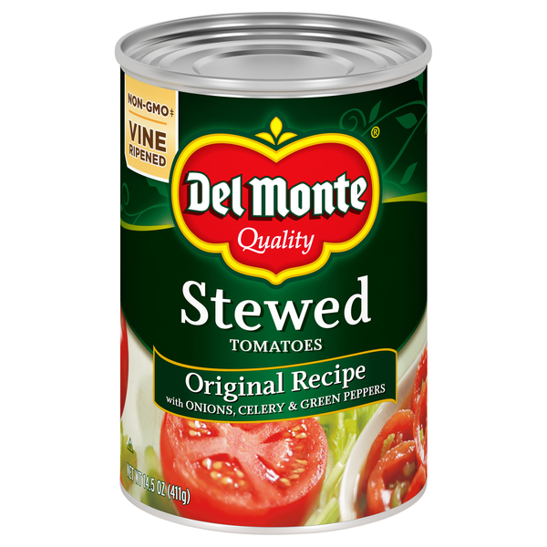 Del Monte Original Recipe Stewed Tomatoes w/Onions Celery & Green Peppers