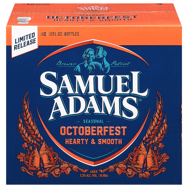 Save on Samuel Adams Octoberfest Beer Seasonal Limited Release 12 pk