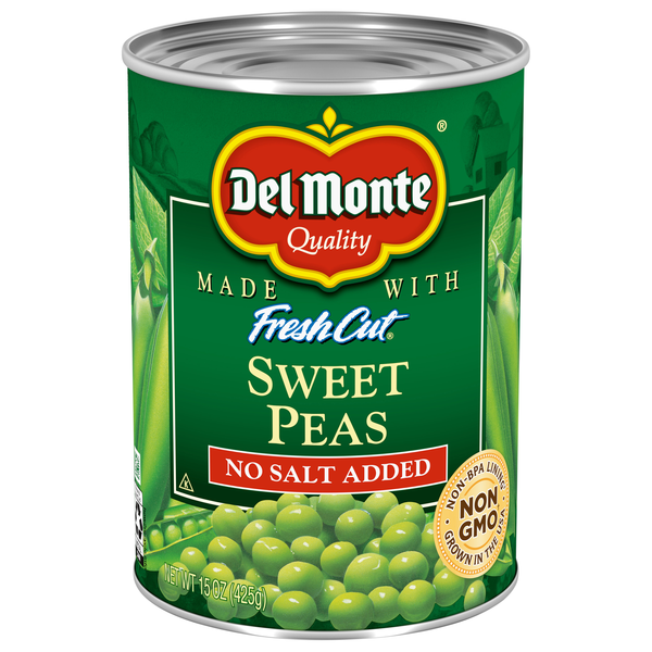 Del Monte No Salt Added Sweet Peas