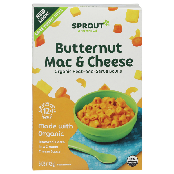 Save on Sprout Toddler Meals Macaroni & Cheese with Butternut Squash