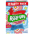 Fruit Roll-Ups Star Spangled Cherry Fruit Flavored Snacks - 30 ct