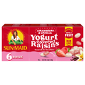 Sun-Maid Strawberry & Vanilla Yogurt Covered Raisins Boxes - 6 ct