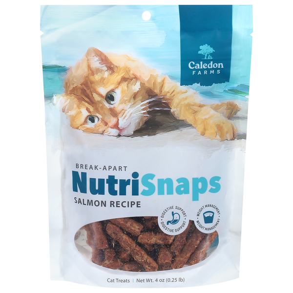 Caledon Farms NutriSnaps Salmon Recipe Cat Treats