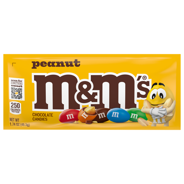 M&M's Peanut Milk Chocolate Candy
