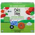 Once Upon a Farm Tractor Wheels Organic Apple/Sweet Pot/Spinach Bars 5 ct